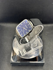 Master Mens Watch, Classic Rubber Strap, Slim Square Dial Watch For Boys & Mens